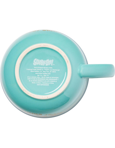 Taza de sopa cerámica Silver Buffalo Scooby Doo 710ml con tapa