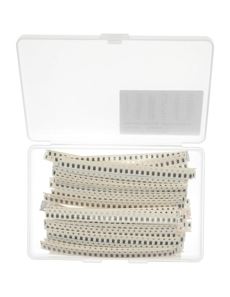 Kit de Resistencias 1206 1% Mericda 60 Valores x 25 Piezas