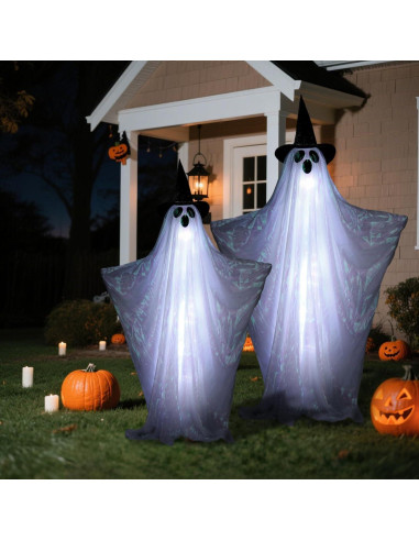 Fantasma Animado de Halloween Nollapo 162 cm con Sonido