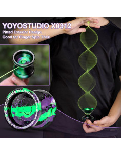 Yoyo Profesional YoYoStudio X0312 para Niños y Adultos 2