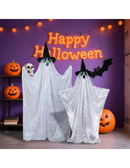 Fantasma Animado de Halloween Nollapo 162 cm con Sonido