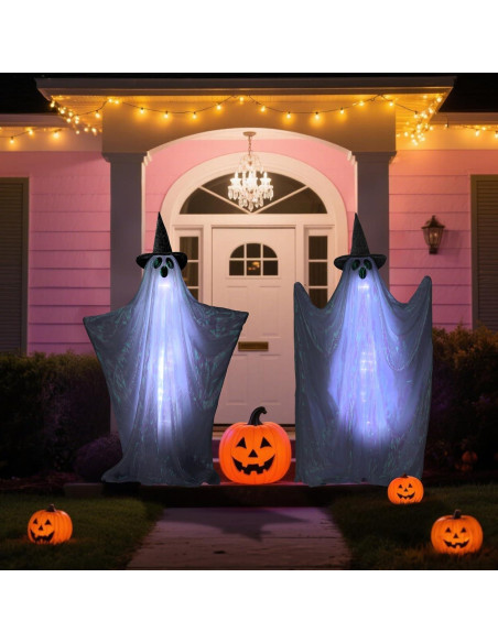 Fantasma Animado de Halloween Nollapo 162 cm con Sonido