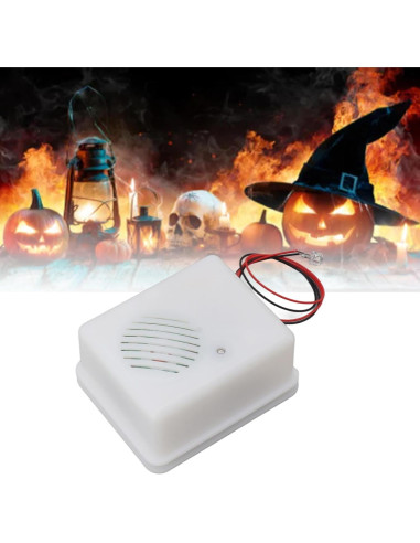 Reproductor de Sonido Halloween TOPINCN 5.3cm Altavoz Gritón