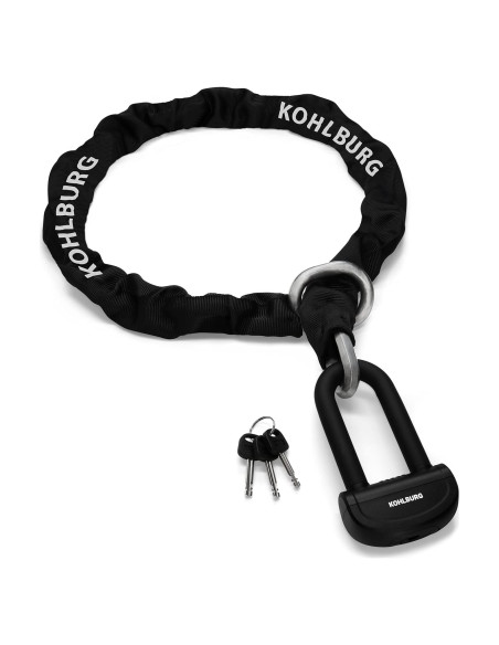Cadena de Seguridad KOHLBURG Alcatraz 2.1m 8.1kg para Motocicleta