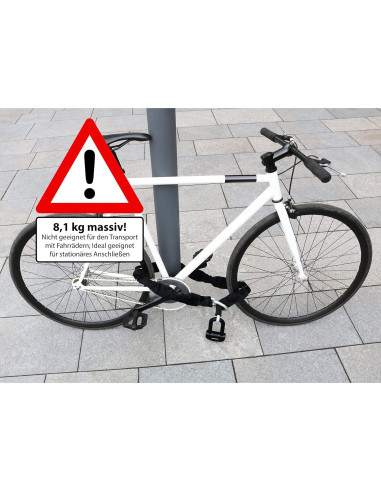 Cadena de Seguridad KOHLBURG Alcatraz 2.1m 8.1kg para Motocicleta