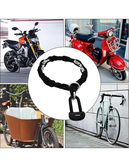Cadena de Seguridad KOHLBURG Alcatraz 2.1m 8.1kg para Motocicleta