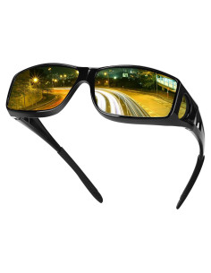 Gafas de Conducción Nocturna FIMOSON Antirreflejo Amarillas