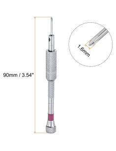 Destornillador de Precisión Phillips 1.6mm uxcell para Electrónica 2