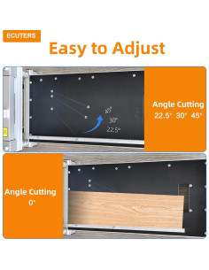 Cortadora de Suelo Laminado ECUTERS 9" - Corte Múltiple y Seguro 2