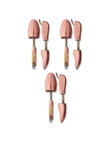 Árboles de Zapatos de Cedro Woodlore 3-Pack para Hombres