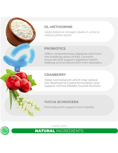 Masticables Suaves VITA PET LIFE para Manchas de Hierba 340g