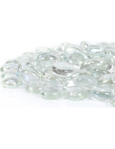 Perlas de Vidrio Ausluru 2,27 kg Transparentes para Decoración