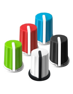 5 Perillas de Reemplazo EQ Fader Cap para DJ Pioneer Numark Rane