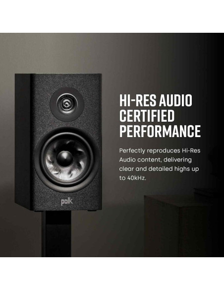 Altavoz de estantería Polk Audio Reserve R200 6.5" Negro