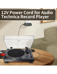 Cable de Alimentación 12V para Tocadiscos Audio Technica 2