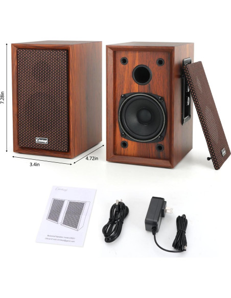 Altavoces de Estantería Bluetooth Cinnkeyi C5201 40W 8cm