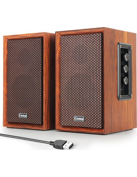 Altavoces de Estantería Bluetooth Cinnkeyi C5201 40W 8cm