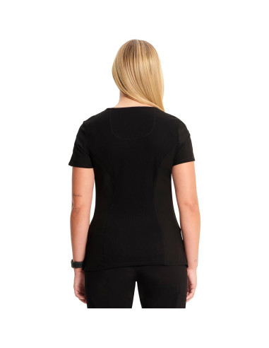 Top de Scrubs para Mujeres Cherokee Infinity 2625A - Negro