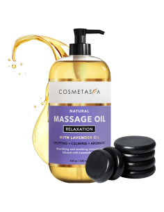 Aceite de Masaje Cosmetasa Lavanda 248 ml - Natural y Calmante