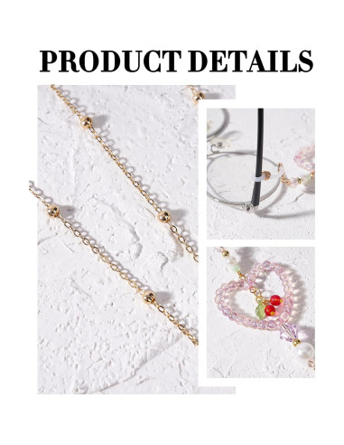 Cadena de Gafas con Perlas Cereza - Soporte Elegante para Mujeres