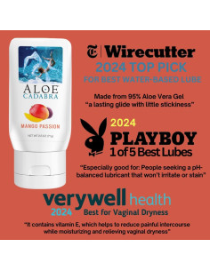 Lubricante Personal Orgánico Aloe Cadabra Mango Pasión 70g 2