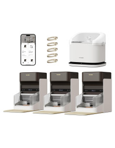 Alimentador Automático PETLIBRO RFID 3L y Fuente de Agua 3L