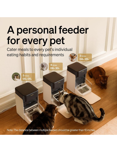 Alimentador Automático PETLIBRO RFID 3L y Fuente de Agua 3L