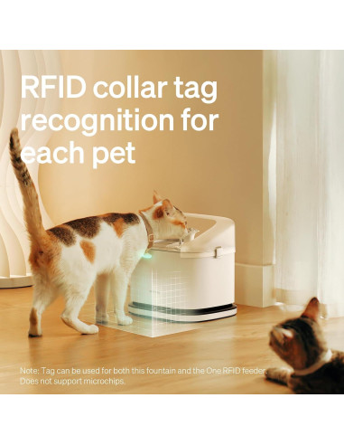 Alimentador Automático PETLIBRO RFID 3L y Fuente de Agua 3L