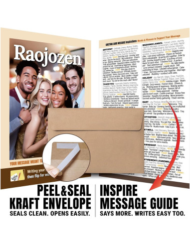 Tarjeta de Cumpleaños Divertida Raojozen 5x7 cm Paternidad