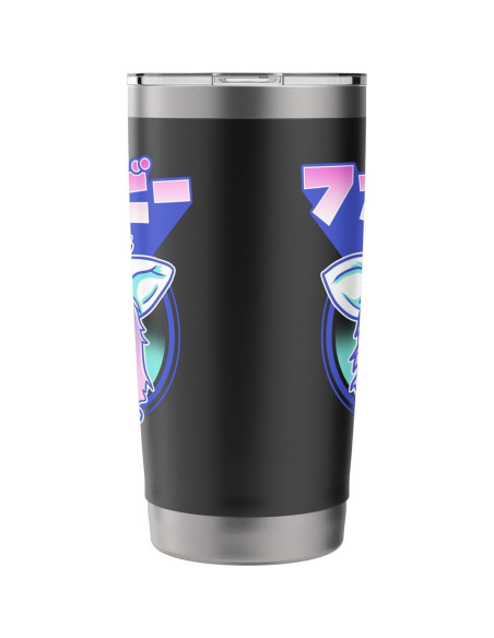 Vaso Térmico Furby Retro 20 Onzas Acero Inoxidable Negro
