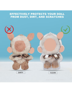 Funda Protectora Acrílica AYEKOKE para Muñeca - Exhibición 360 2