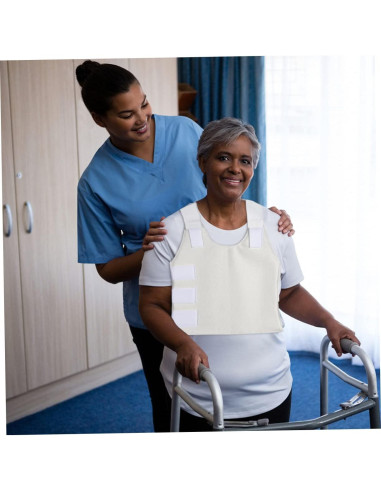 Cinturón de soporte para costillas BIUDECO unisex 50x42 cm