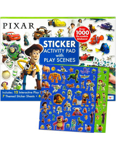 Libro de Stickers Pixar Crea una Escena - 1000+ Stickers 2