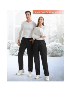 Pantalones Calentados Eléctricos para Hombres y Mujeres - 7.4V y USB 2