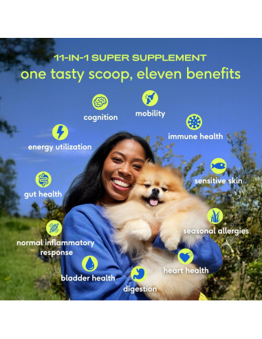 Suplemento Vitaminico en Polvo para Perros Native Pet - 30 Porciones