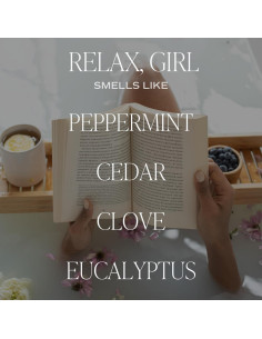 Vela Aromatizada Sweet Water 9oz - Eucalipto, Menta, Clavo 2