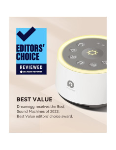 Máquina de Sonido Dreamegg D1 para Bebés con Luz Nocturna 2
