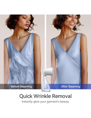 Vaporizador de Ropa HiLIFE HL9 1100W 300ml Portátil Blanco