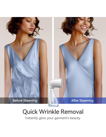 Vaporizador de Ropa HiLIFE HL9 1100W 300ml Portátil Blanco