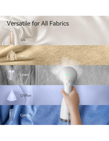 Vaporizador de Ropa HiLIFE HL9 1100W 300ml Portátil Blanco