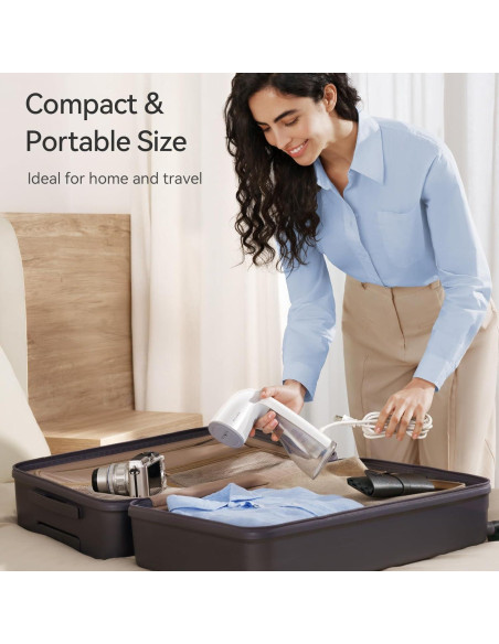 Vaporizador de Ropa HiLIFE HL9 1100W 300ml Portátil Blanco