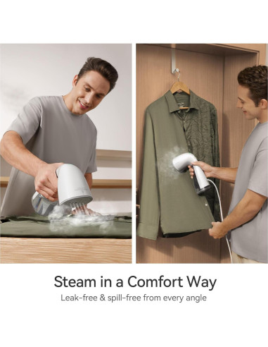 Vaporizador de Ropa HiLIFE HL9 1100W 300ml Portátil Blanco