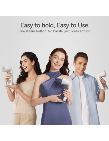 Vaporizador de Ropa HiLIFE HL9 1100W 300ml Portátil Blanco