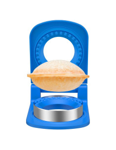 Cortador de Sándwich 2 en 1 HiYZ - Acero Inoxidable - Azul