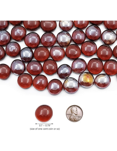 Canicas de Vidrio Ámbar Ismosm 0.91 kg para Decoración