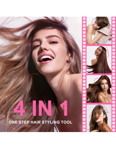 Cepillo Secador de Cabello Olaermoso 4 en 1 Doble Voltaje 110-240V