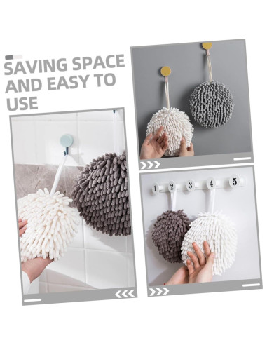 Toallas de Mano Microfibra Cabilock 3 Pcs Diseño Colgante