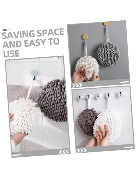 Toallas de Mano Microfibra Cabilock 3 Pcs Diseño Colgante