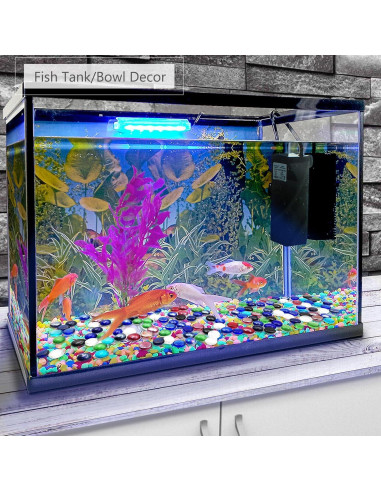 Canicas de Vidrio Ámbar Ismosm 0.91 kg para Decoración