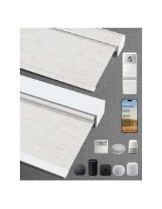 Persianas Motorizadas Kincmo 100% Oscurecimiento Control Remoto